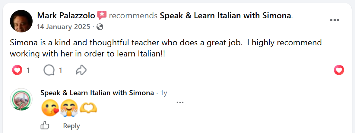 Facebook recommendation from Mark Palazzolo