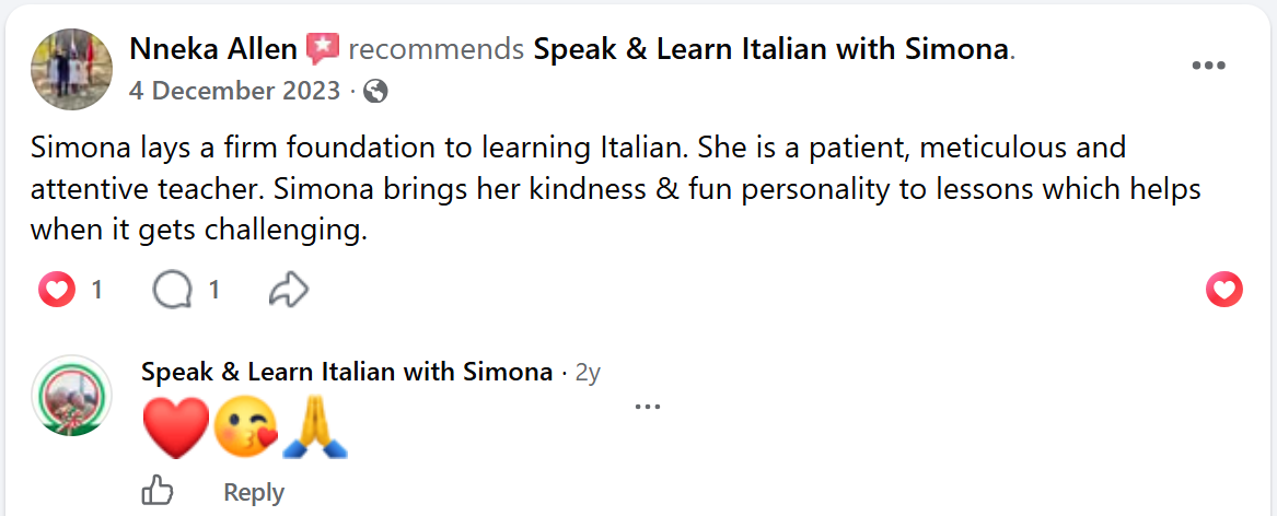Facebook recommendation from Nneka Allen